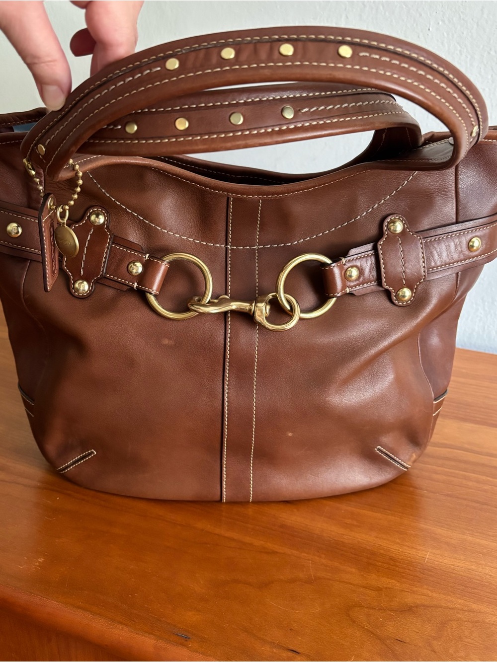 Nwot Coach Y2k Legacy Collection Ergo Belted Tote Bag - Gem
